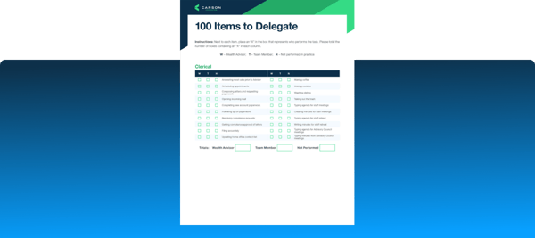 100 Tasks Every Advisor Should Delegate_LP Image